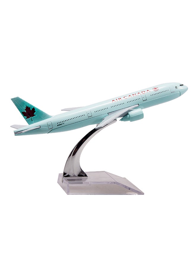 1/400 A330 Diecast Airliner Plane Model with Base Education Kids Toy Gift 20 x 10 x 20cm