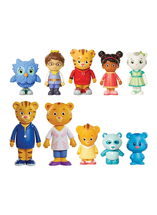 10-Piece Friends And Family Figure Set