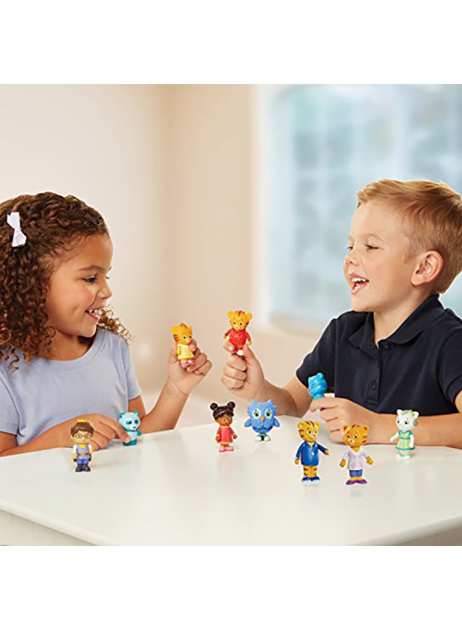 10-Piece Friends And Family Figure Set