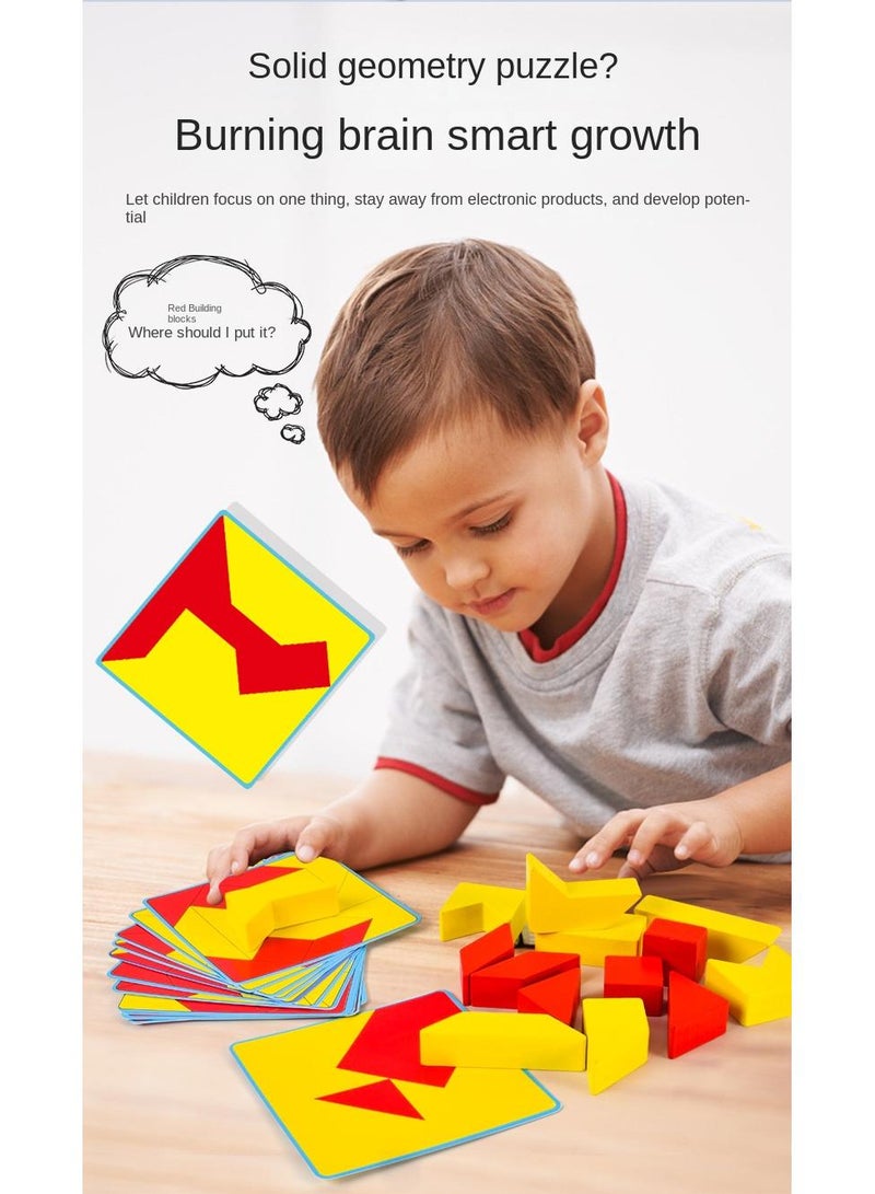 Children's 3D Rubik's Cube Building Blocks Logic Thinking Training Toys