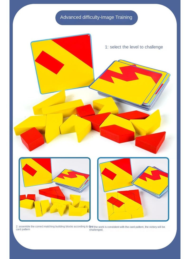 Children's 3D Rubik's Cube Building Blocks Logic Thinking Training Toys