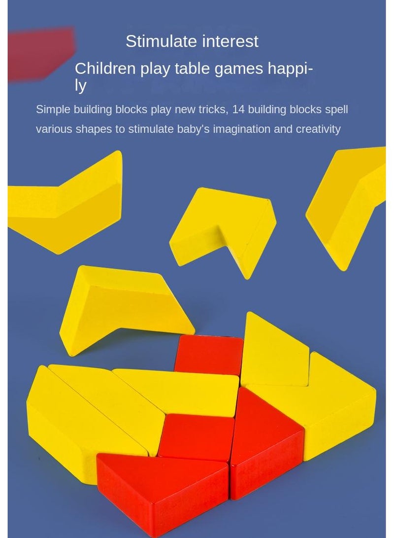 Children's 3D Rubik's Cube Building Blocks Logic Thinking Training Toys