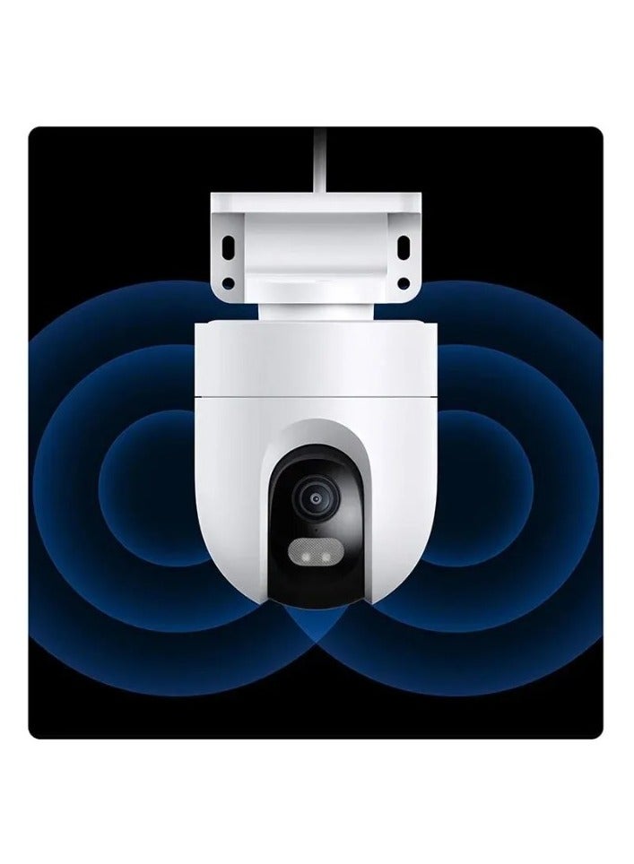 Outdoor Camera CW400 | 2.5K Ultra-Clear Picture Quality | IP66 Water Resistance | 360° Horizontal View And 160° Vertical View | AI Human Detection | Dual-Antenna Network