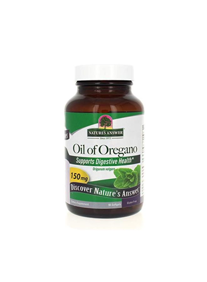 Oil Of Oregano Supports Digestive Health - 90 Softgels