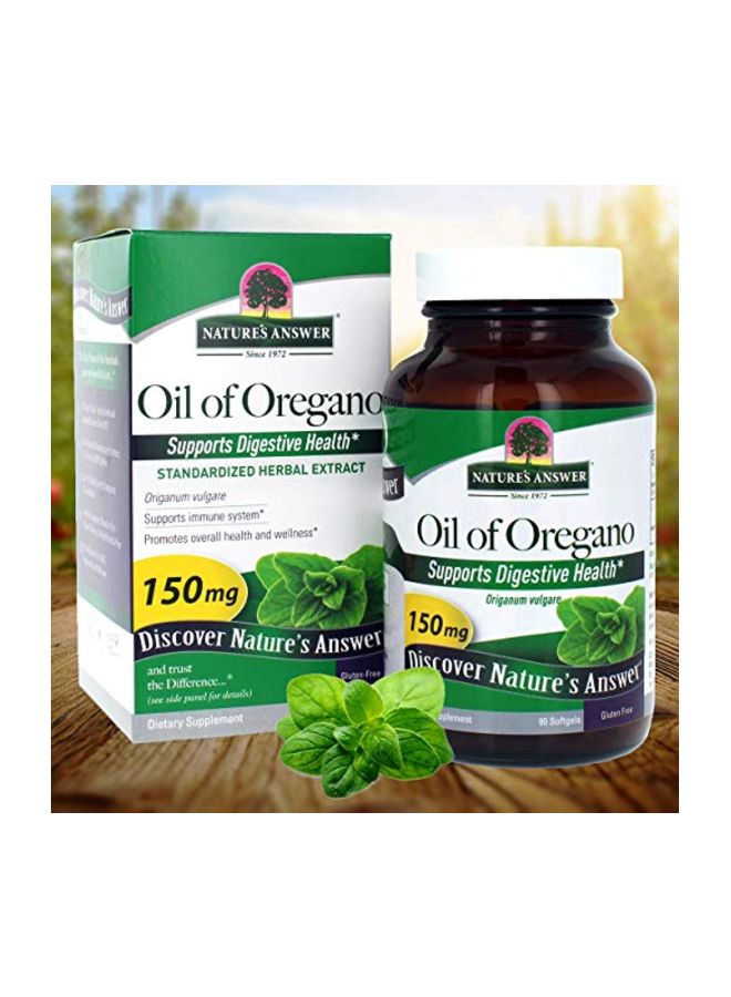 Oil Of Oregano Supports Digestive Health - 90 Softgels