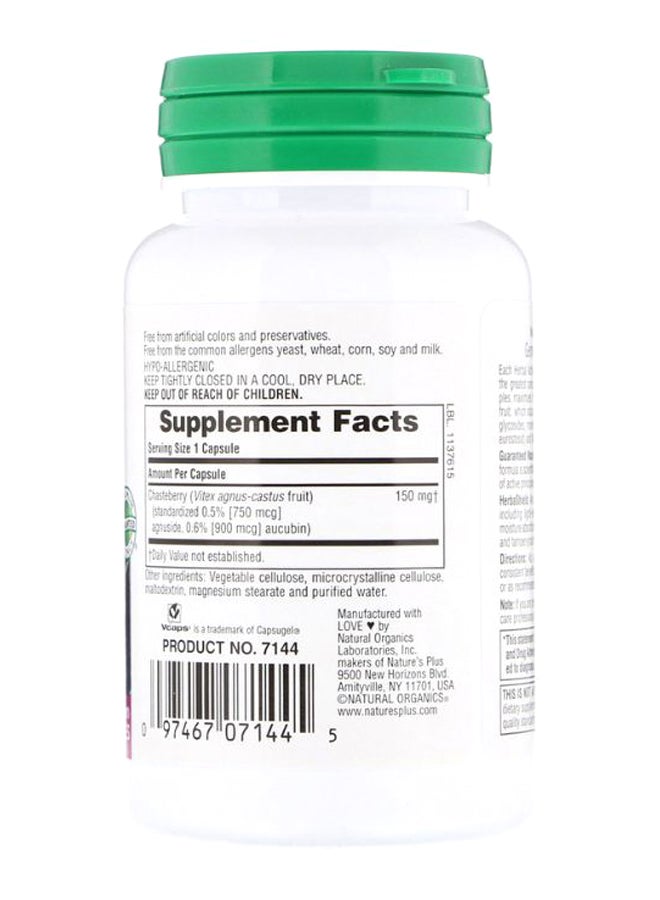 Herbal Actives Chasteberry - 60 Vegetarian Capsules
