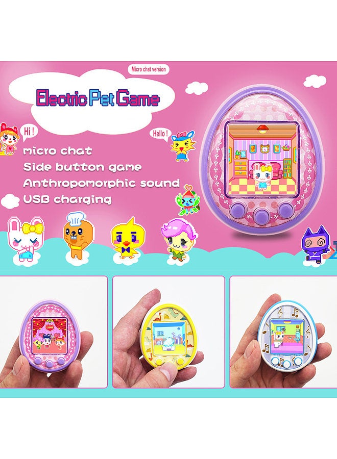 Cartoon Electronic Pet Game Handheld Virtual Pet Kids Toy Gift