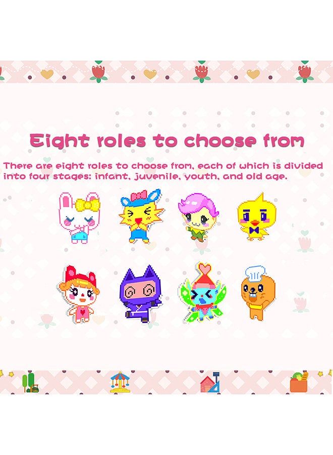 Cartoon Electronic Pet Game Handheld Virtual Pet Kids Toy Gift