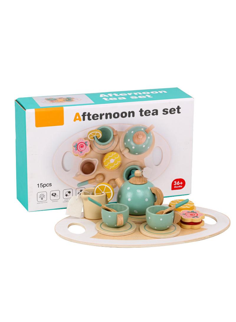 Children's Artificial Tea Set Wooden Toys