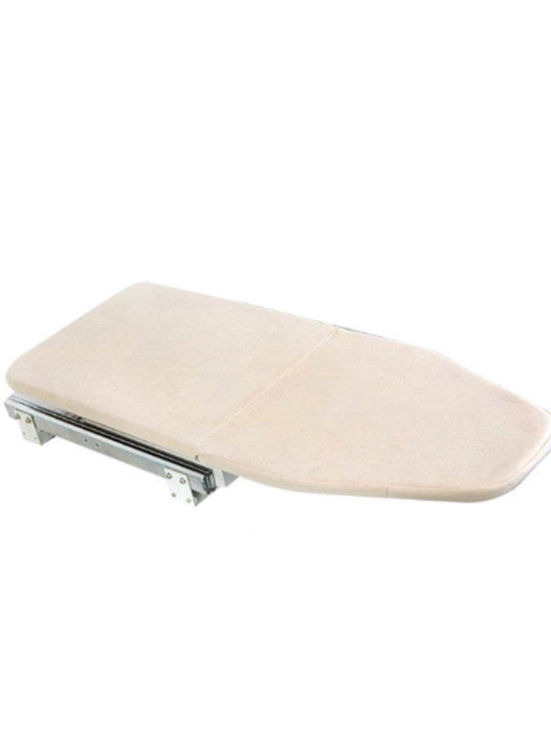 Hiding Ironing Board Foldable Ironing Station in Cabinet for Apartment & Small Room | Sturdy Folding Board, Easy-Release Lever