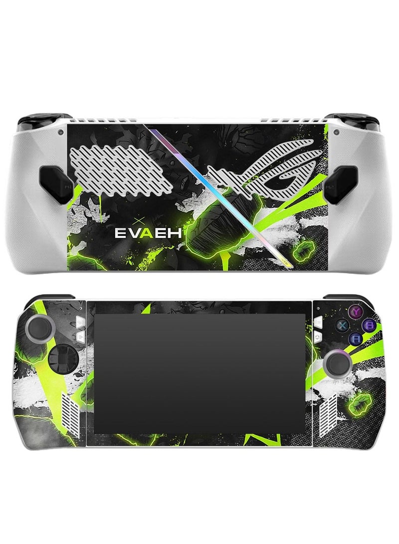 For ROG Ally Decorative Stickers Protective Film, Personalized Colorful Cool Trendy DIY Sticker for ROG Ally Gaming Console Scratch Protection Cover Accessories