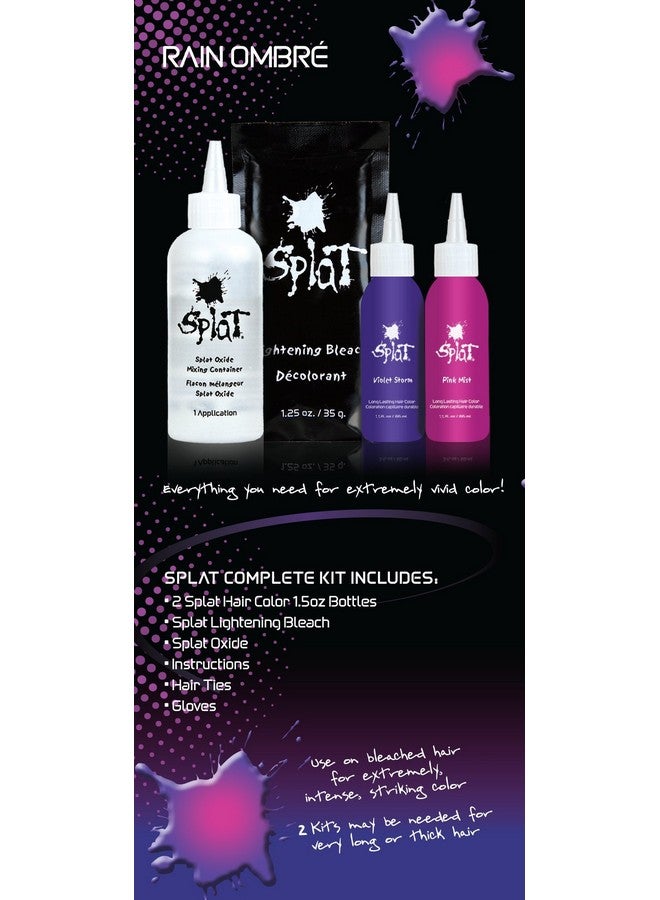 Rebellious Colors Hair Coloring Complete Kit Rain Ombre