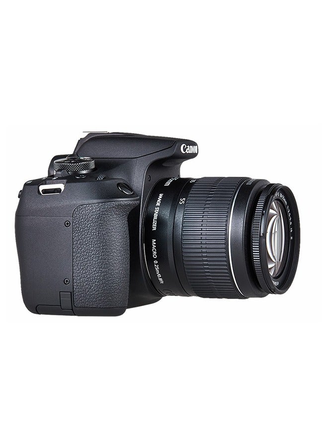 EOS 4000D DSLR With EF-S 18-55mm F/3.5-5.6 III Lens 18MP Built-In Wi-Fi Black With Camera Bag