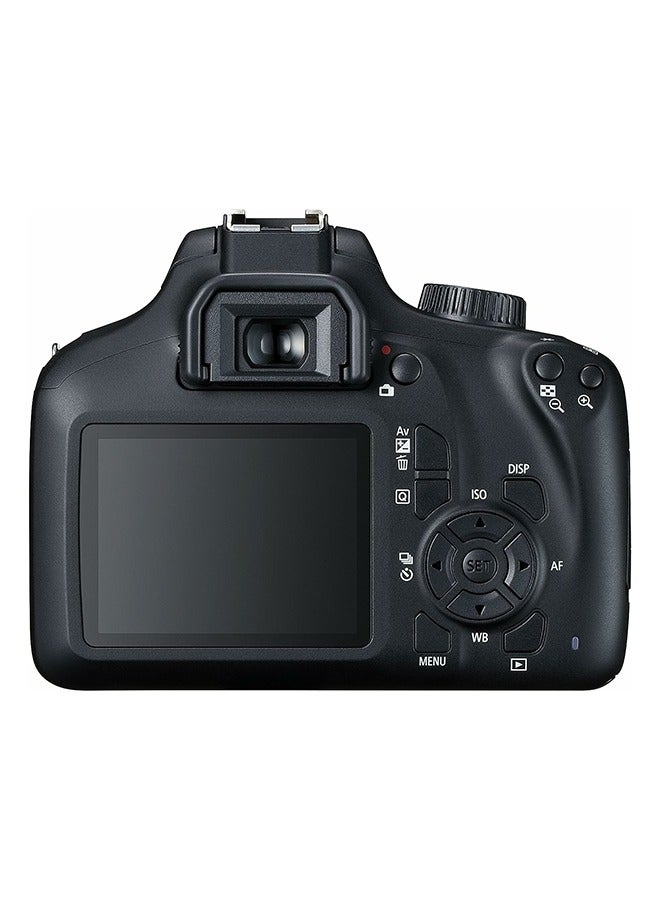 EOS 4000D DSLR With EF-S 18-55mm F/3.5-5.6 III Lens 18MP Built-In Wi-Fi Black With Camera Bag