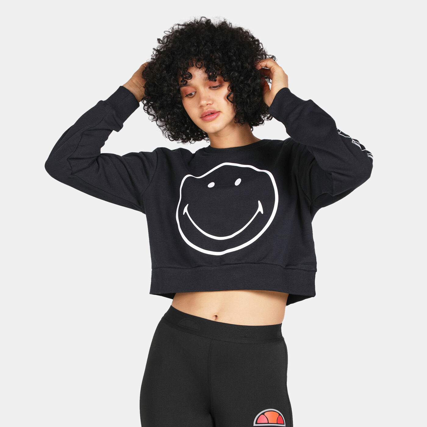 Women's X Smiley Viareggio Cropped Sweatshirt