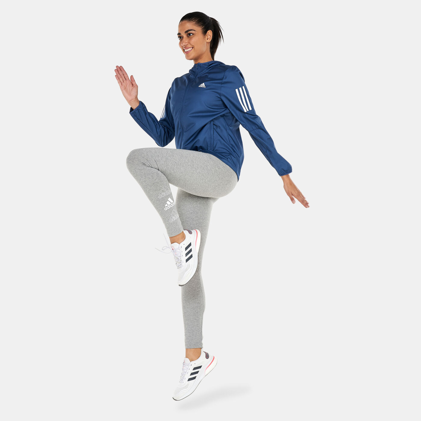 Women's Own the Run Hooded Running Windbreaker Jacket
