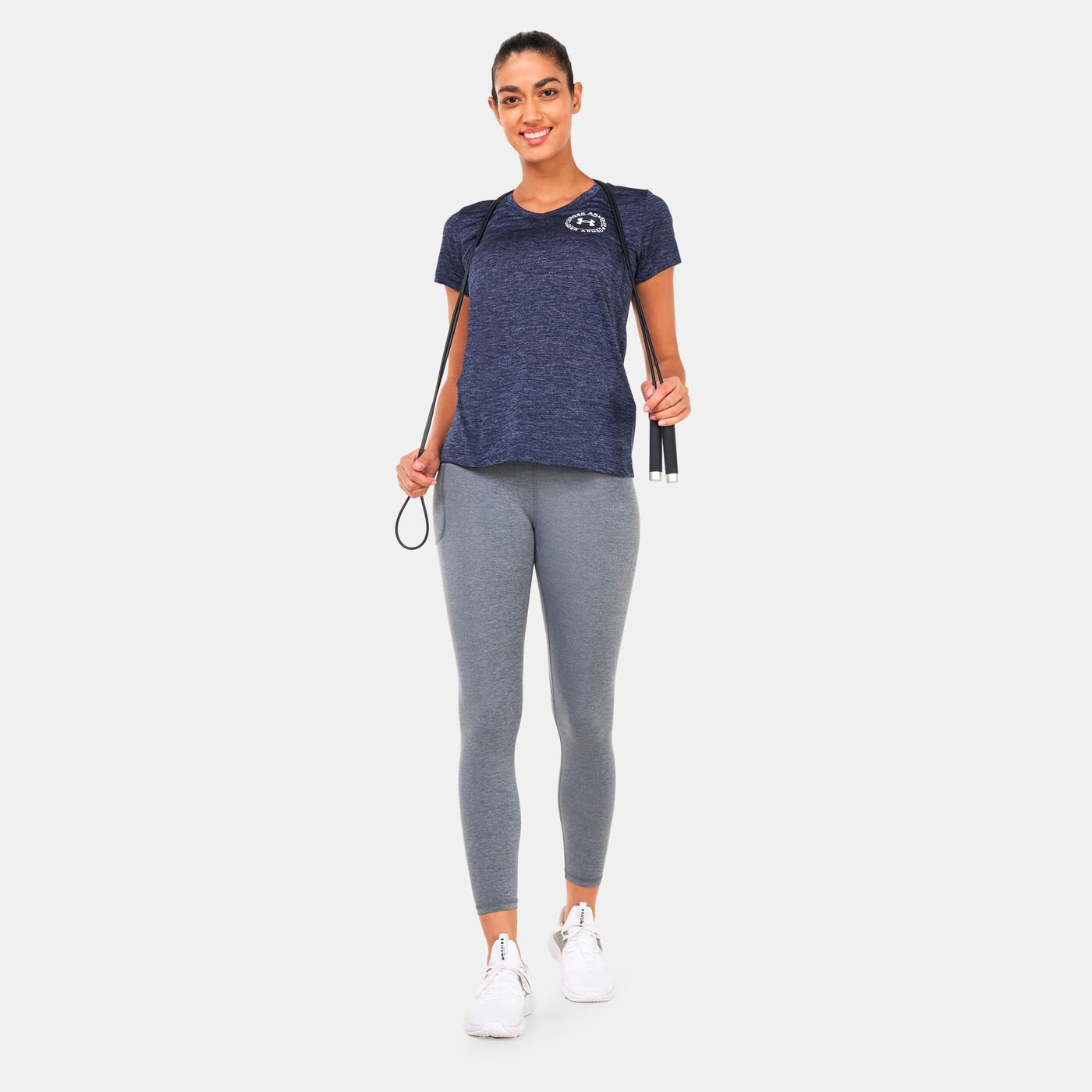 Women's Motion Heather Ankle Leggings