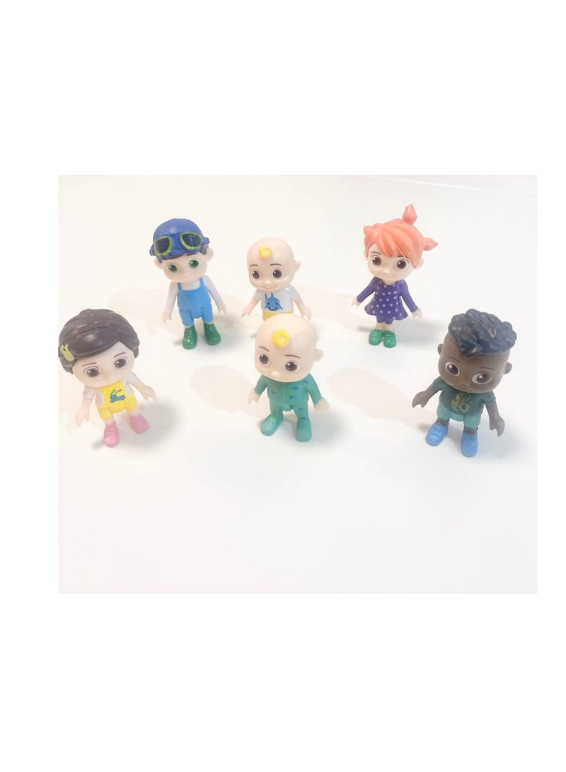 6-Piece Friends & Family Figure Set