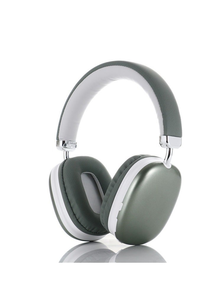 SY-BT1632 Wireless Headphone Gaming Headset Foldable Bluetooth Earphones Green