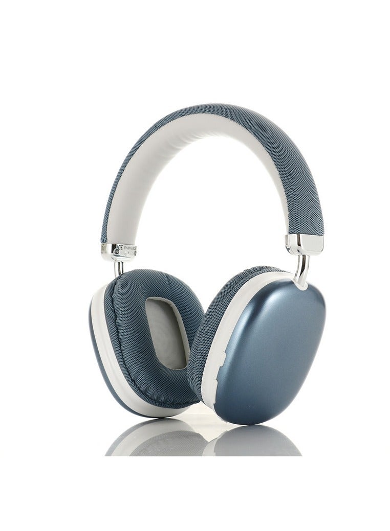 SY-BT1632 Wireless Headphone Gaming Headset Foldable Bluetooth Earphones Blue