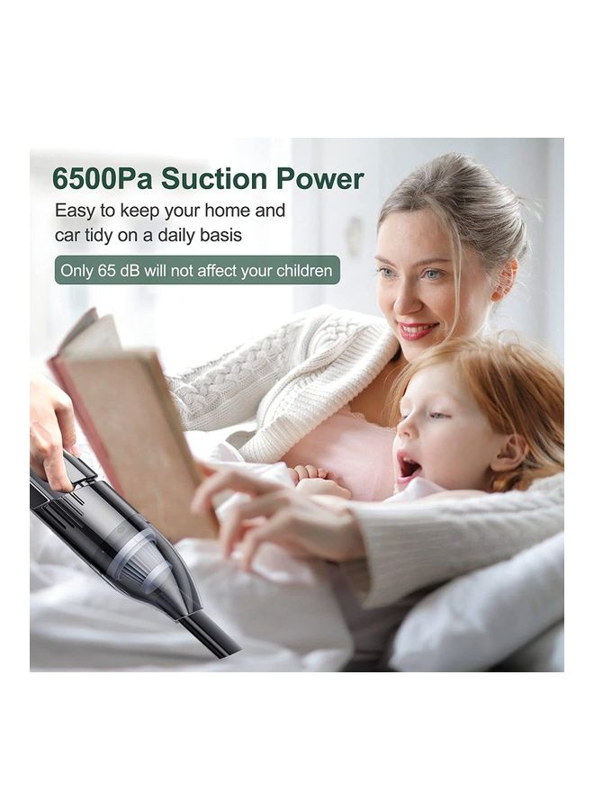 Handheld Cordless Vacuum Cleaner 120 W Vacuum 4 Black