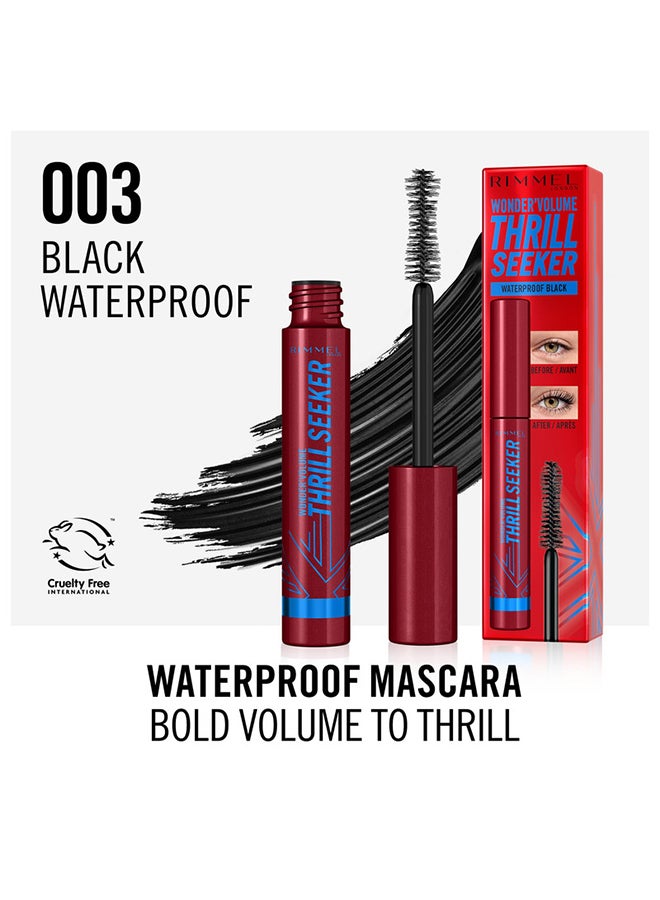 Wonder'Volume Thrill Seeker Waterproof Mascara - 001 - Black, 8ml