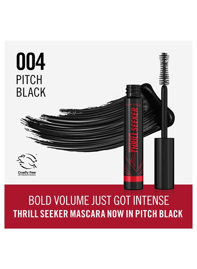 Wonder'Volume Thrill Seeker Mascara - 004 - Pitch Black, 8ml