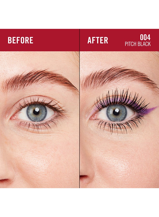 Wonder'Volume Thrill Seeker Mascara - 004 - Pitch Black, 8ml
