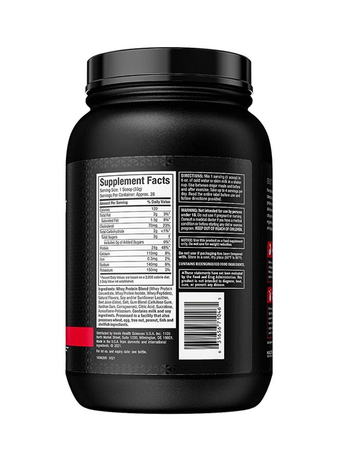 MuscleTech Nitro Tech 100% Whey Gold Strawberry Shortcake 2lbs US (RB)