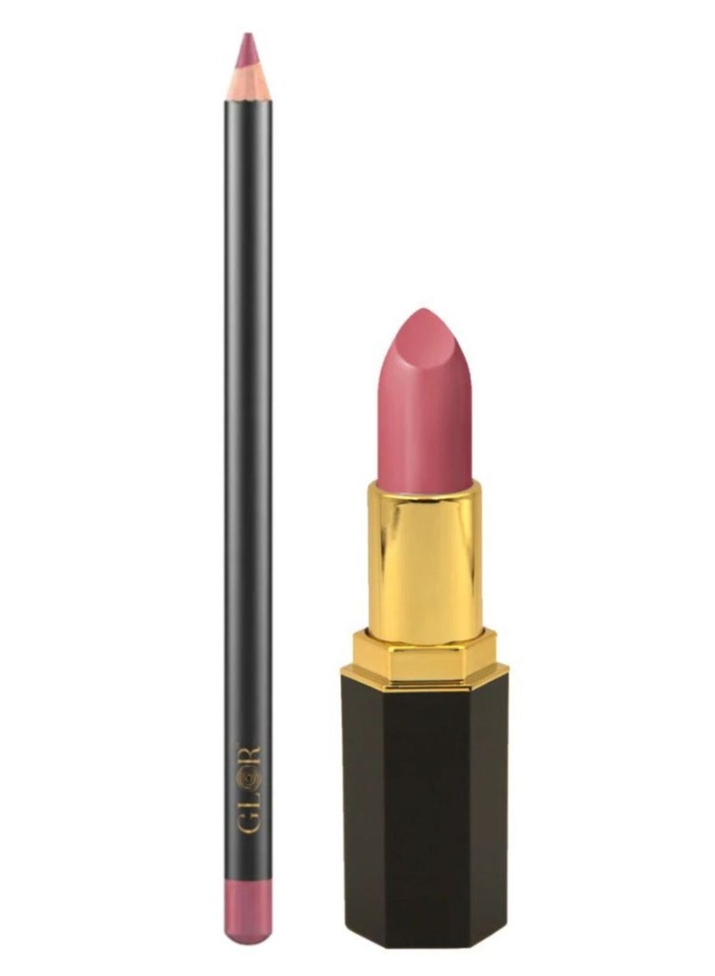 Glor Endless Charm Ultimate Precision Lip Liner - Here You Go and Glor Endless Charm Lipstick Voila