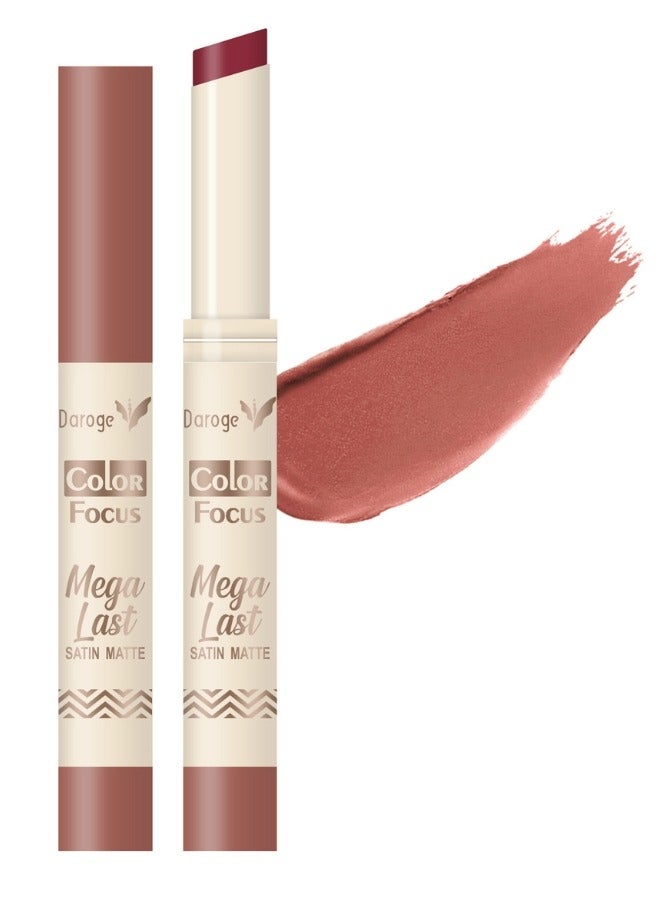 Color Focus Mega Last Satin Matte Nude Lipstick Apple Blossom