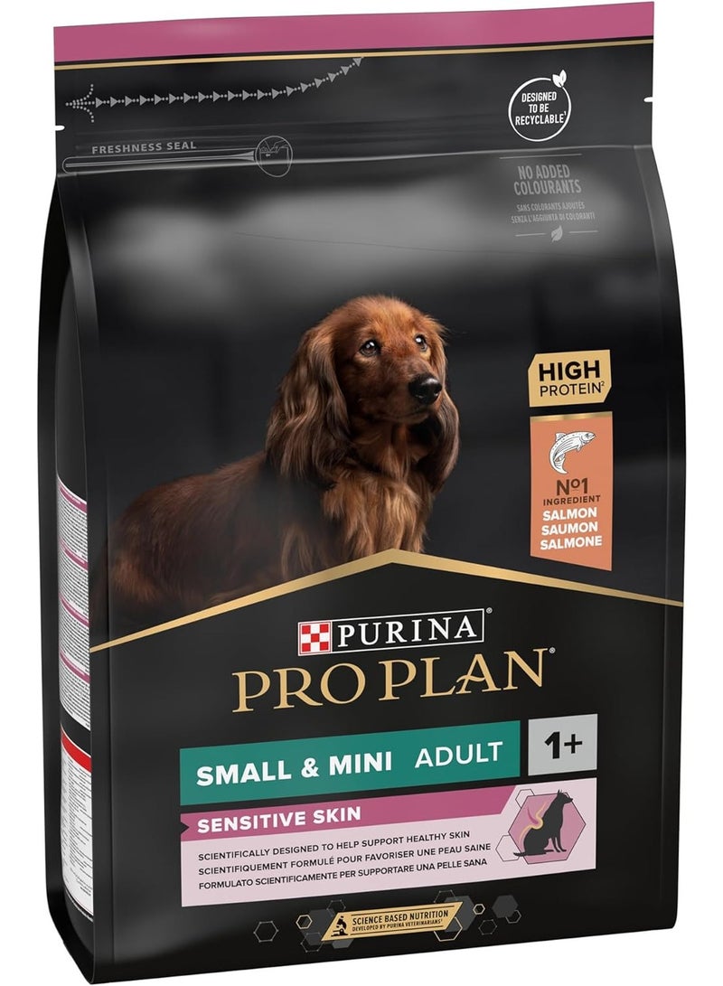 Pro Plan Sensitive Skin Small & Mini Adult Dog Food with Salmon 3 kg