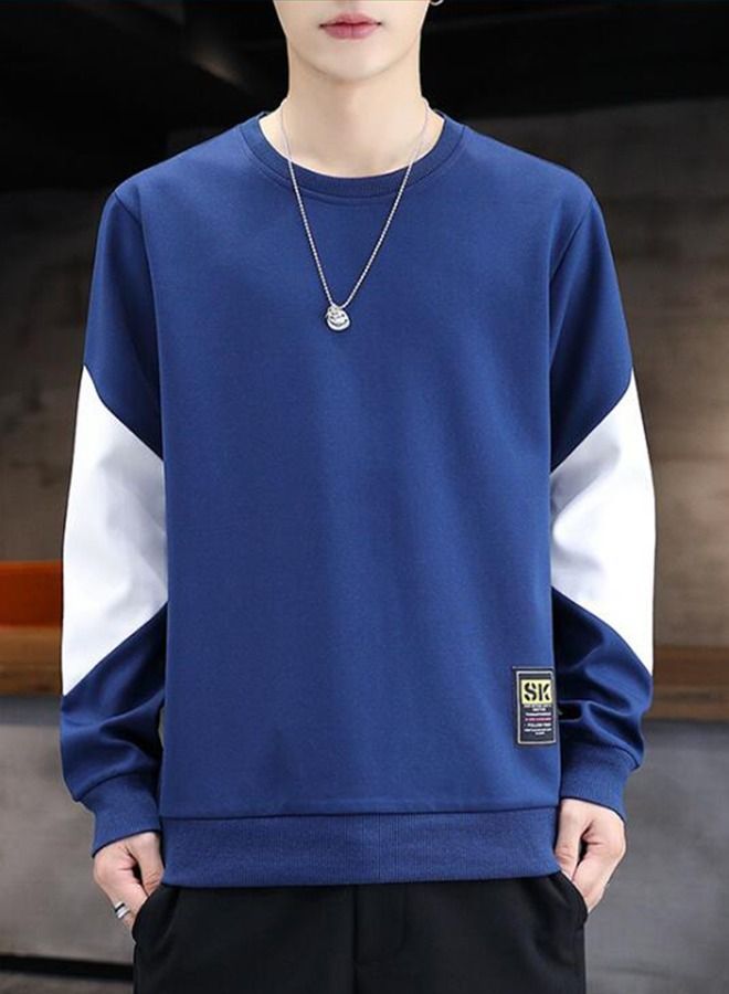 Men's Sweater Spring And Autumn Round Neck Casual Long Sleeve Bottomed Shirt Top