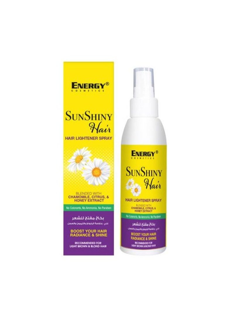 Energy Cosmetics Energy Sunshiny Hairlightener Spray 125Ml