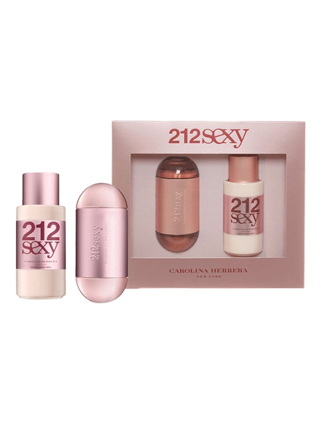 212 S**y Gift Set (100 ml EDP, 100 ml Body Lotion)