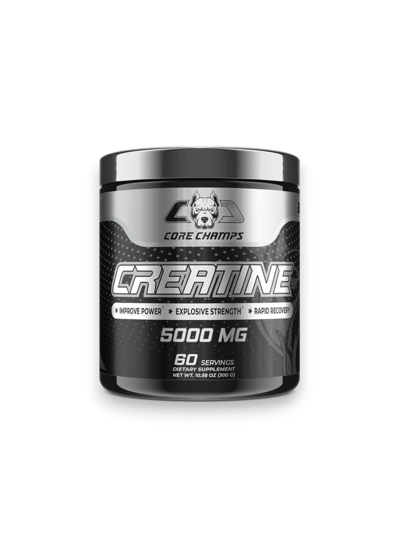 Creatine 5000mg, 300gm, 60 Servings