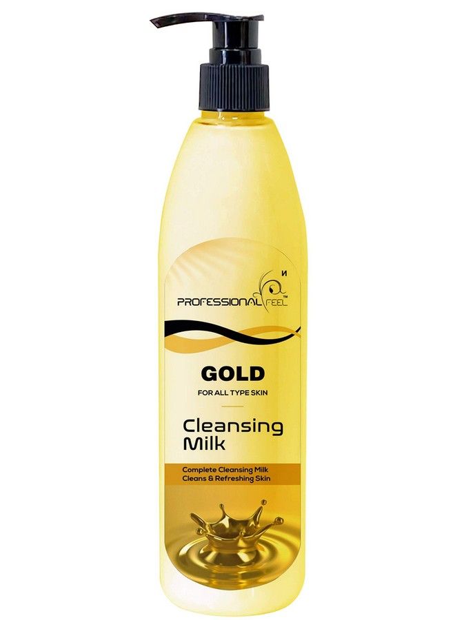 Gold Cleansing Milk For All Skin Type (Smooth Soft & Clean Skin) Healthy & Brightening