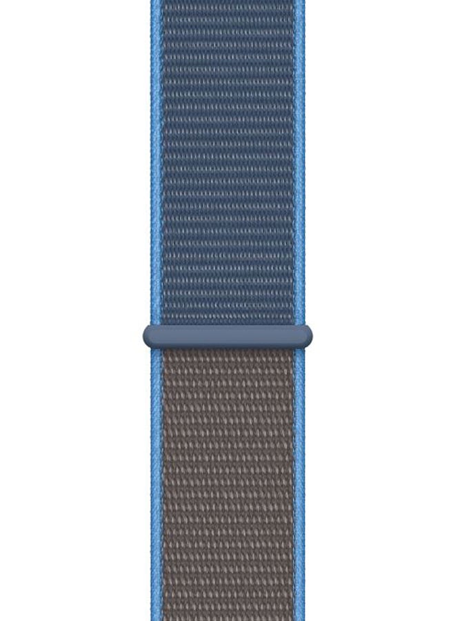 Replacement Band For Apple Watch Series 5/4/3/2/1 44/42mm Surf Blue/Brown