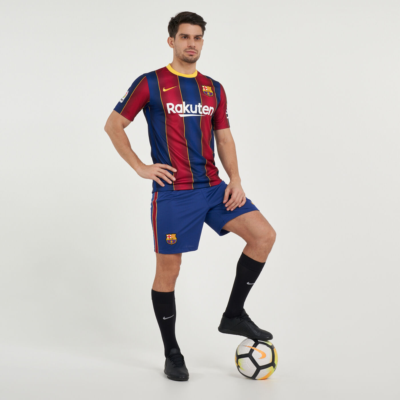 Men's FC Barcelona Stadium Home/Away Shorts - 2020/21