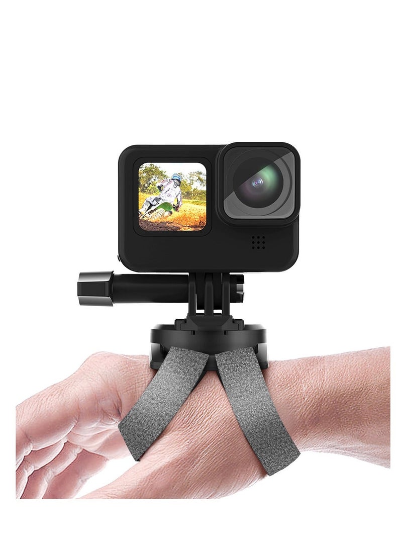 SYOSI Wrist Mount Strap 360 Rotation Arm Plam Ankle Band Holder Cycling for GoPro Max Hero 10 9 8 7 6 5 Insta360 One R X2 Go2 DJI Osmo Action 2 Camera Accessories
