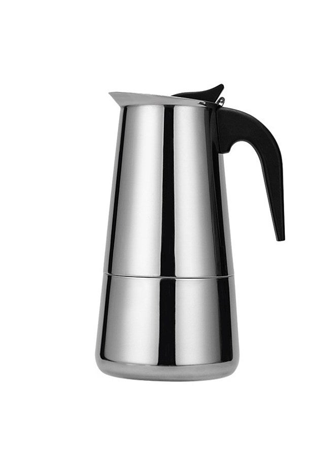 Coffeepot Stainless Steel Coffee Maker Portable Electric Mocha Latte Stove Espresso Filter Pot European Coffee Cup