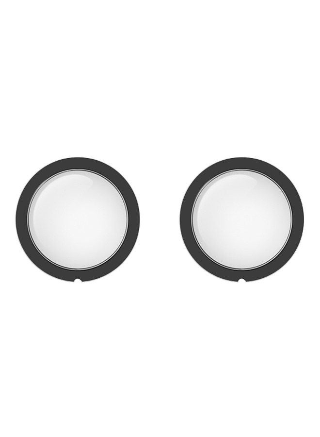 2pcs Panoramic Camera Lens Guards Lens Protective Cover Lens Protector Compatible with Insta360 X3 Camera