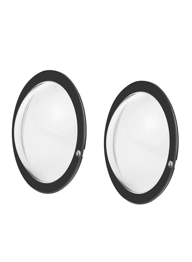 2pcs Panoramic Camera Lens Guards Lens Protective Cover Lens Protector Compatible with Insta360 X3 Camera
