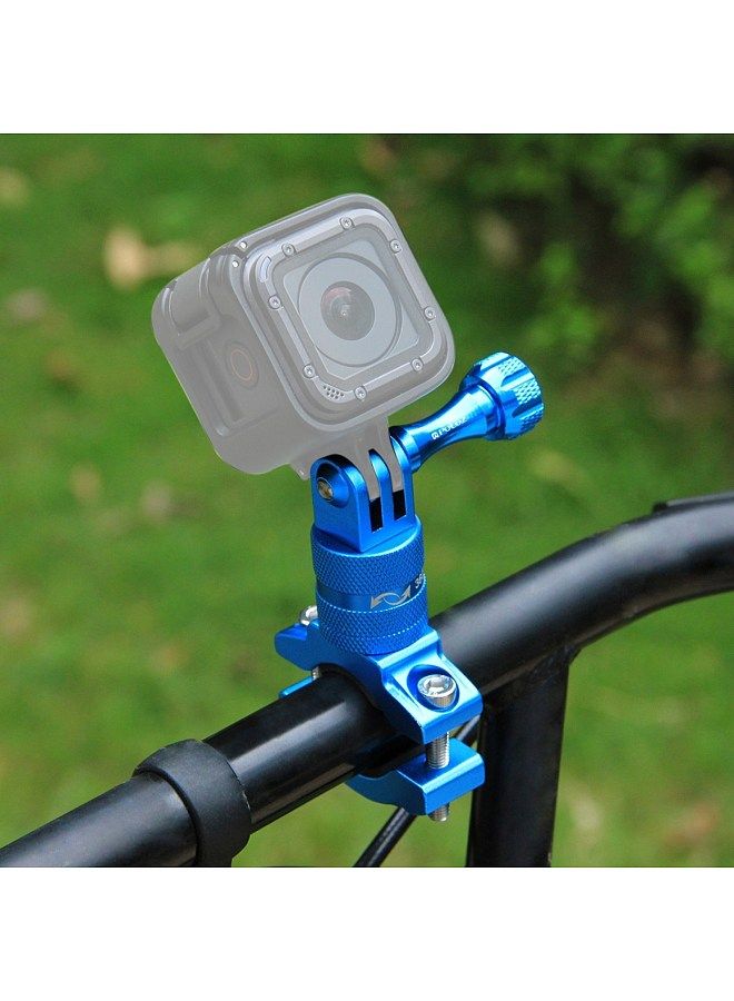 PULUZ 360 Degree Rotation Bicycle Aluminum Alloy Handlebar Adapter Mount Bicycle Rack Mount Holder