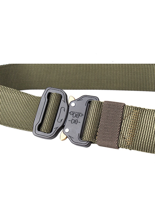 Quick-Release Military Belt Green