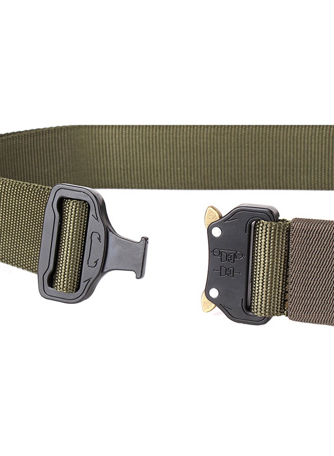 Quick-Release Military Belt Green