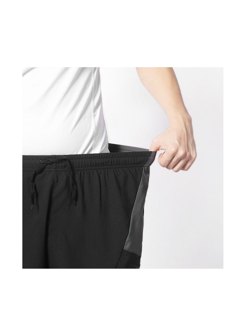 2 In 1 Padded Bike Shorts with Pockets Men Breathable Exercise Shorts for Training Biking Cycling L