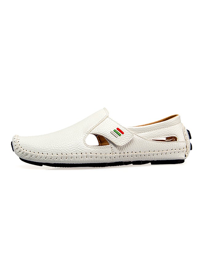 On The Go Driving Shoes Loafers White
