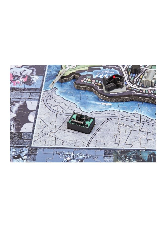 839-Piece Batman Mini Gotham City 3D Time Puzzle 52000