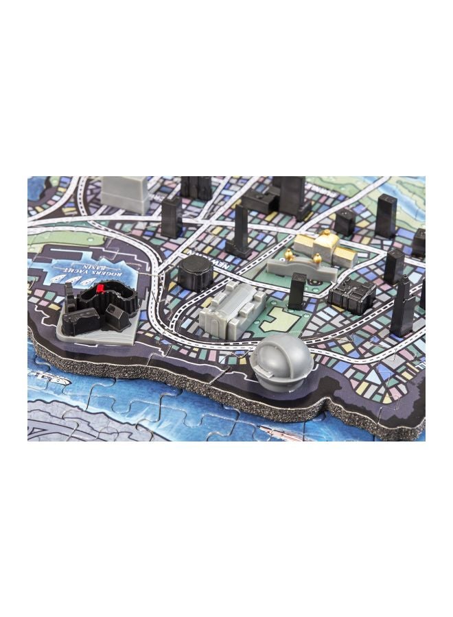 839-Piece Batman Mini Gotham City 3D Time Puzzle 52000